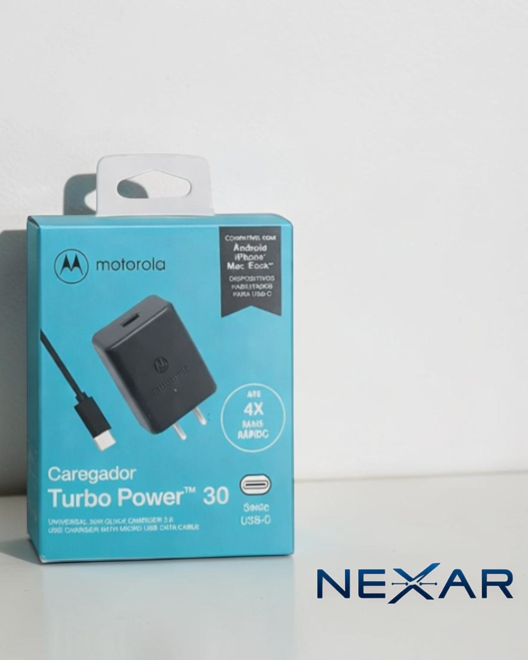 CARGADOR MOTOROLA TURBO POWER