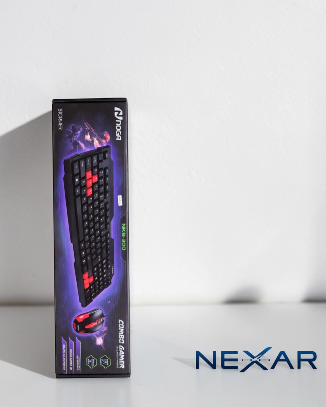 KIT GAMER MOUSE + TECLADO NOGA NKB-300