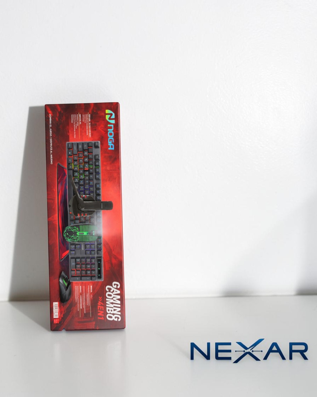 KIT 4 EN 1 GAMER NOGA NKB-407