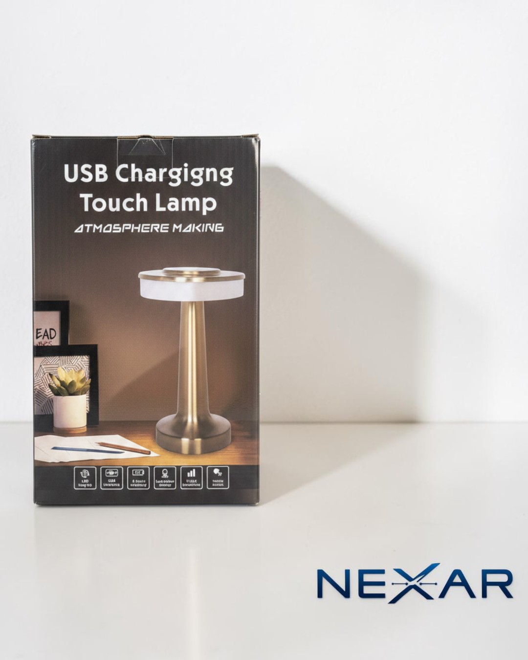 LAMPARA TACTIL CHARGIGNG USB